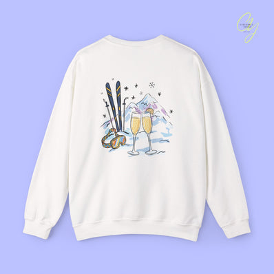 Aprés Ski Sweatshirt |  Mountains Mimosa