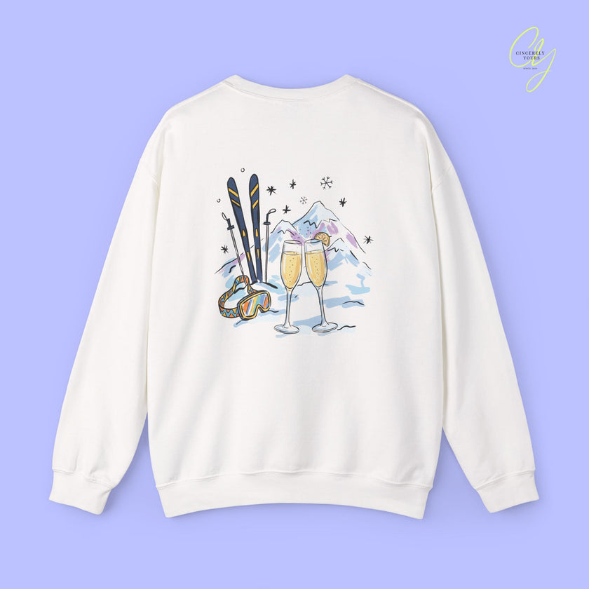 Aprés Ski Sweatshirt |  Mountains Mimosa