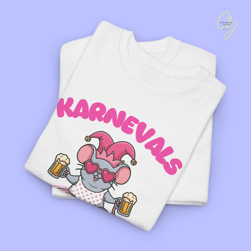 Karneval Shirt | Karnevals Maus Pink