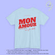 Malle Shirt Mon Amour— Mein Herz brennt nur für dich (Customizable)