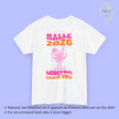 Malle Shirt Malle 2026 - Neon cocktail Maskottchen Lieber voll