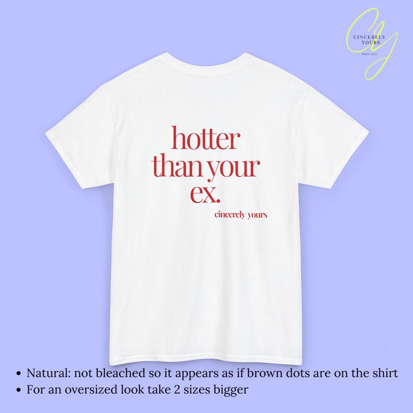Provocative Statement Shirt - hotter than your ex