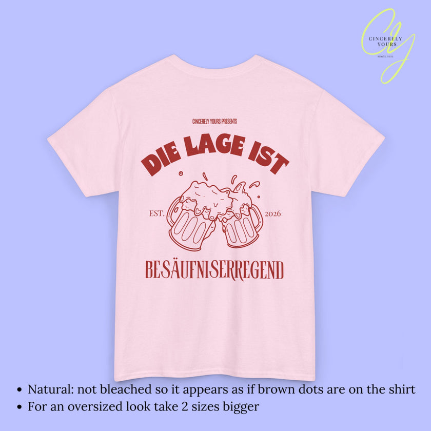 Party Shirt | Die Lage ist besäufniserregend