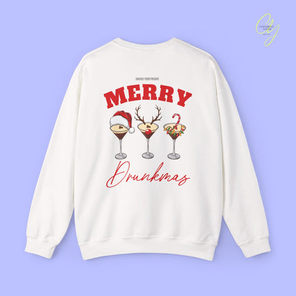 Christmas Sweatshirt | Merry Drunkmas Espresso Martini