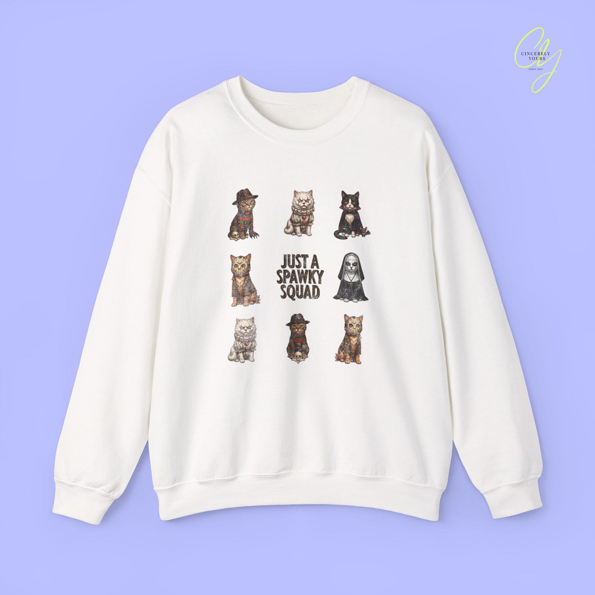 Cat Sweatshirt | Just a spunky squad