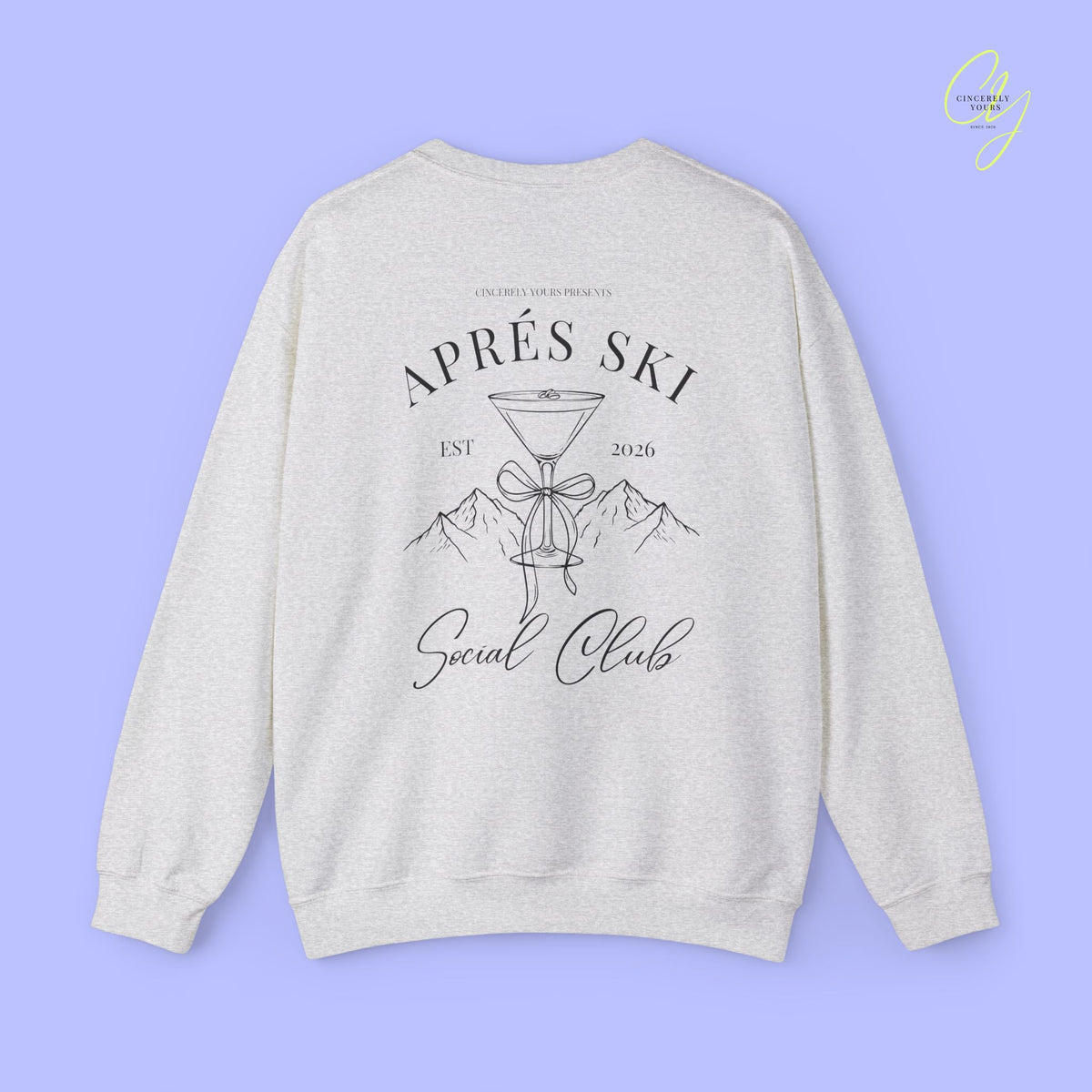 Party Sweatshirt | Apres Ski Social Club Espresso Martini