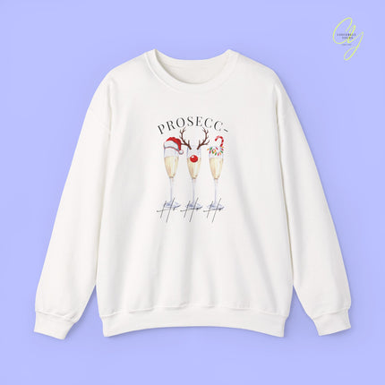 Christmas Sweatshirt | Prosecc- ho ho ho