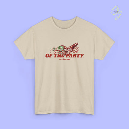 JGA Shirt Braut | Spicy Wife the Party Bachelorette Shirt (customized)