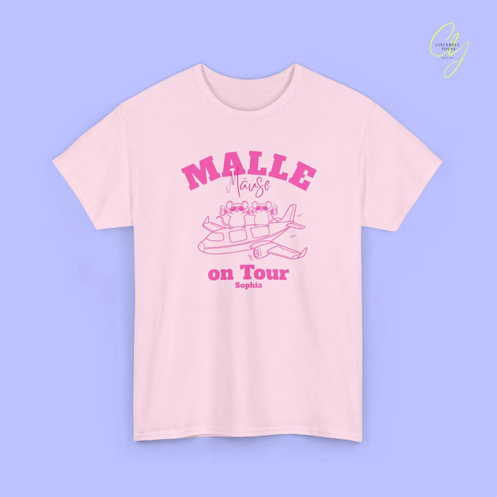 Malle Party Shirt — Malle Party Maus on tour Bierkrug Flugzeug(Customizable) Cincerely Yours