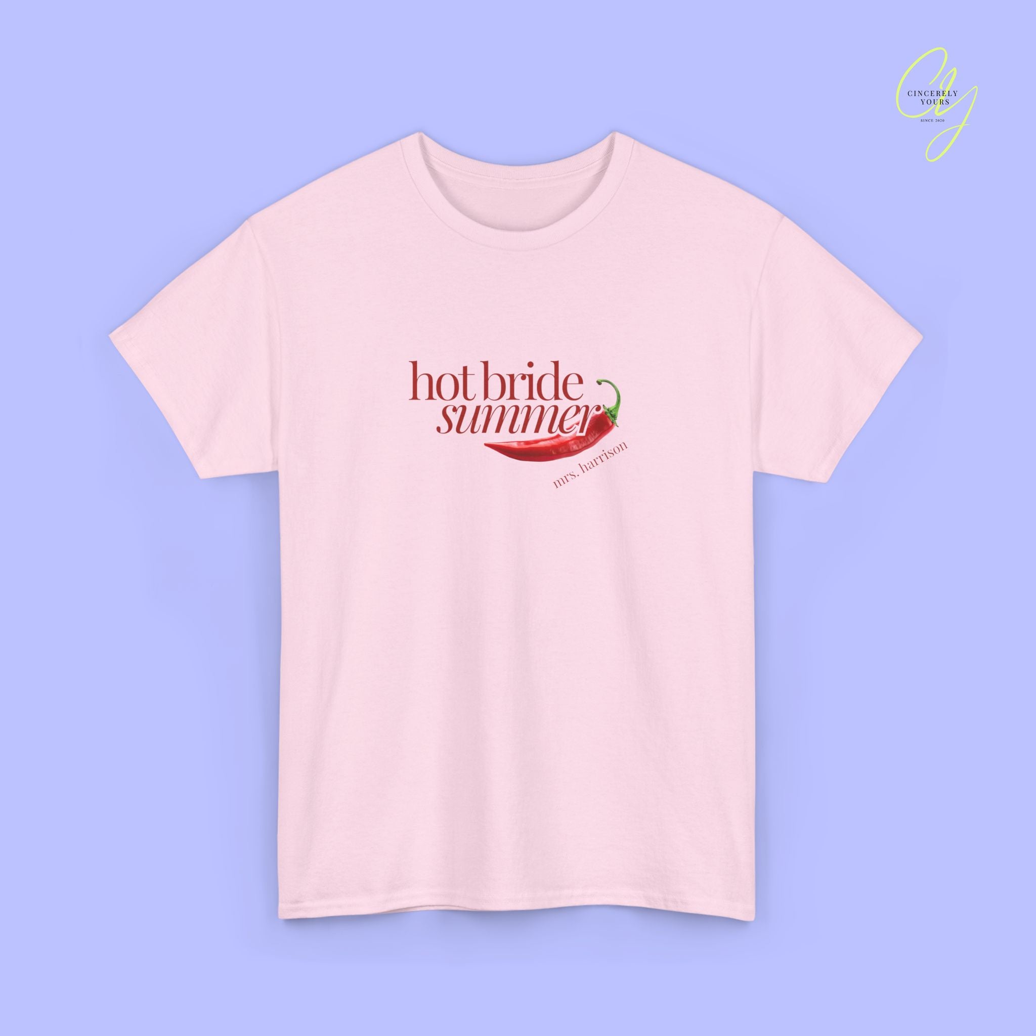 Braut Shirt | Hot Bride summer Chilli (customized)