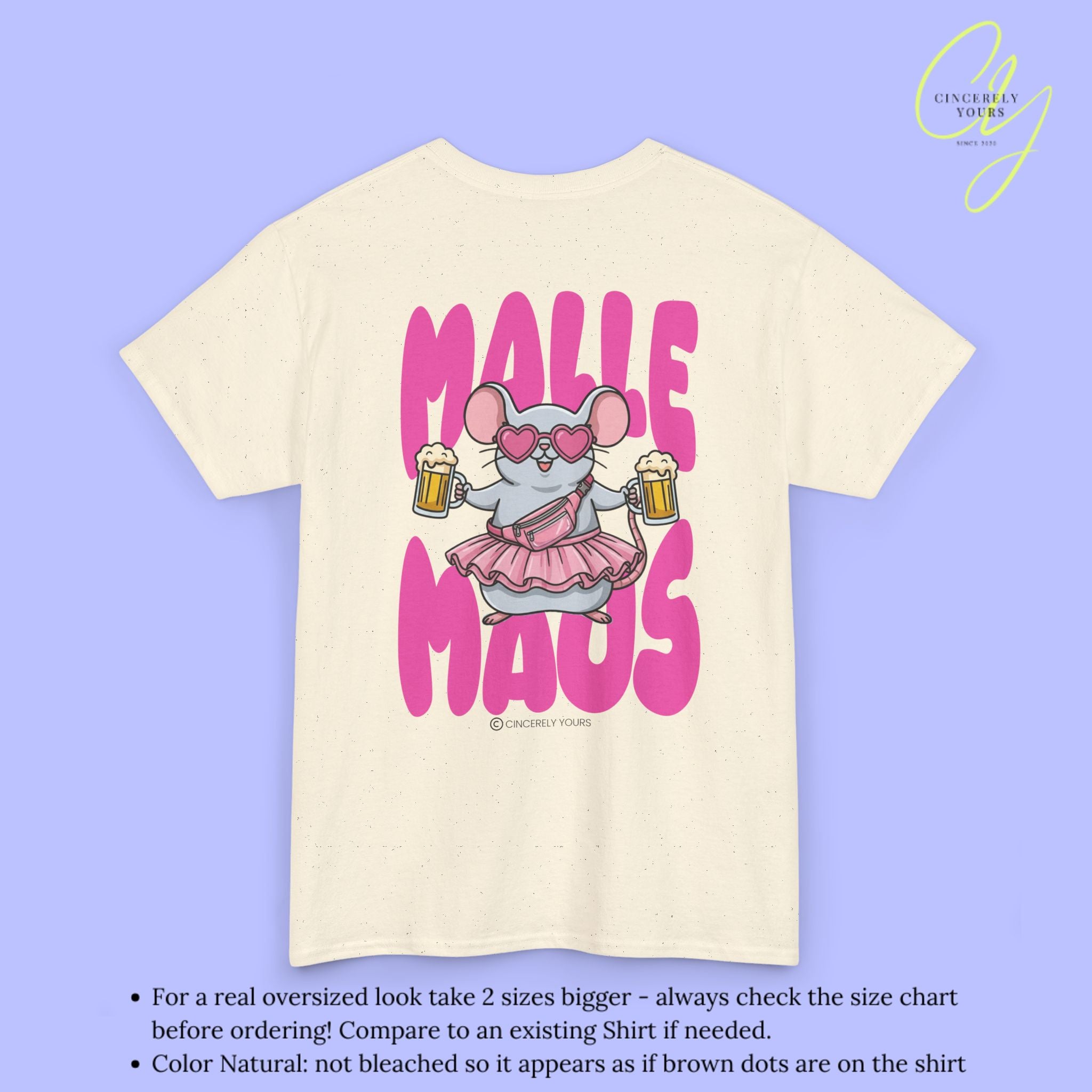 Mallorca Mouse Shirt Mallorca Mouse — Pink Fanny Pack Beer Mug (Customizable)