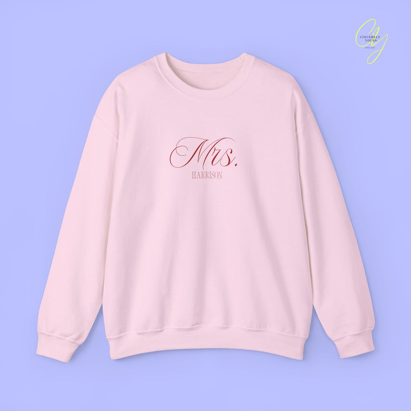 Braut-Sweatshirt | Mr und Mrs