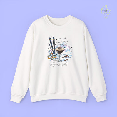 Apres Ski Sweatshirt | Espresso Martini Mountains