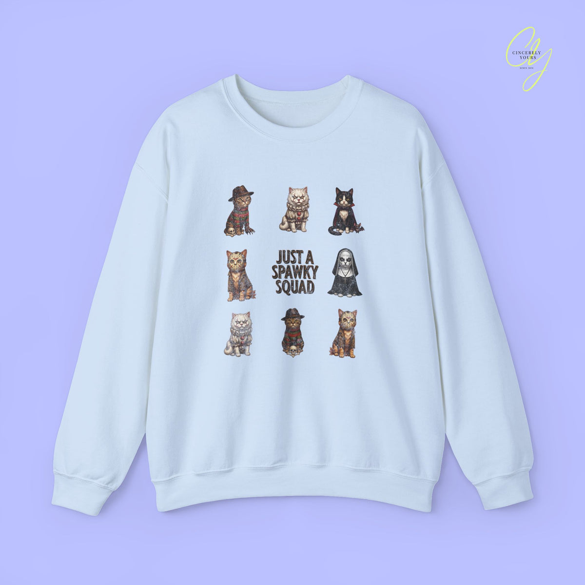 Cat Sweatshirt | Just a spunky squad