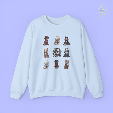 Cat Sweatshirt | Just a spawky squad