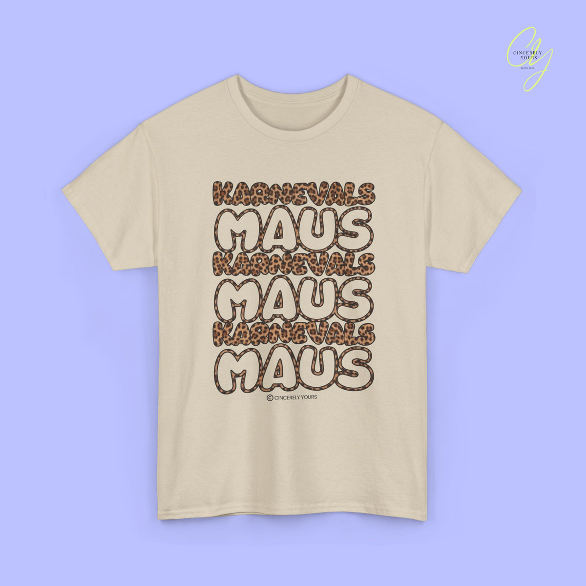 Karneval Shirt | Karnevals Maus Leopard
