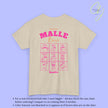 Mallemaus Shirt Bingo Malle Shirt -Malle Maus Shirt backprint Party Spiel (Customizable)