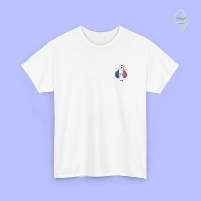 Personaliserter Name Fussball Shirt — Frankreich Flagge Bierkrug (Personalisierbar) Cincerely Yours