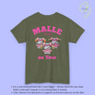 T-shirt Mallemaus Malle - T-shirt de fête Malle Maus on Tour Impression dos Chope de bière Spritz Espresso Martini (Personnalisable)
