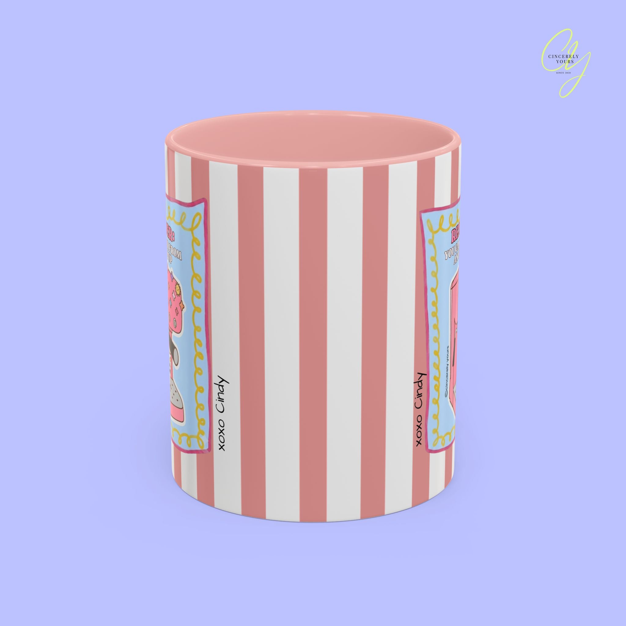 Self love mug - You can´t pour from an empty cup personalized gift