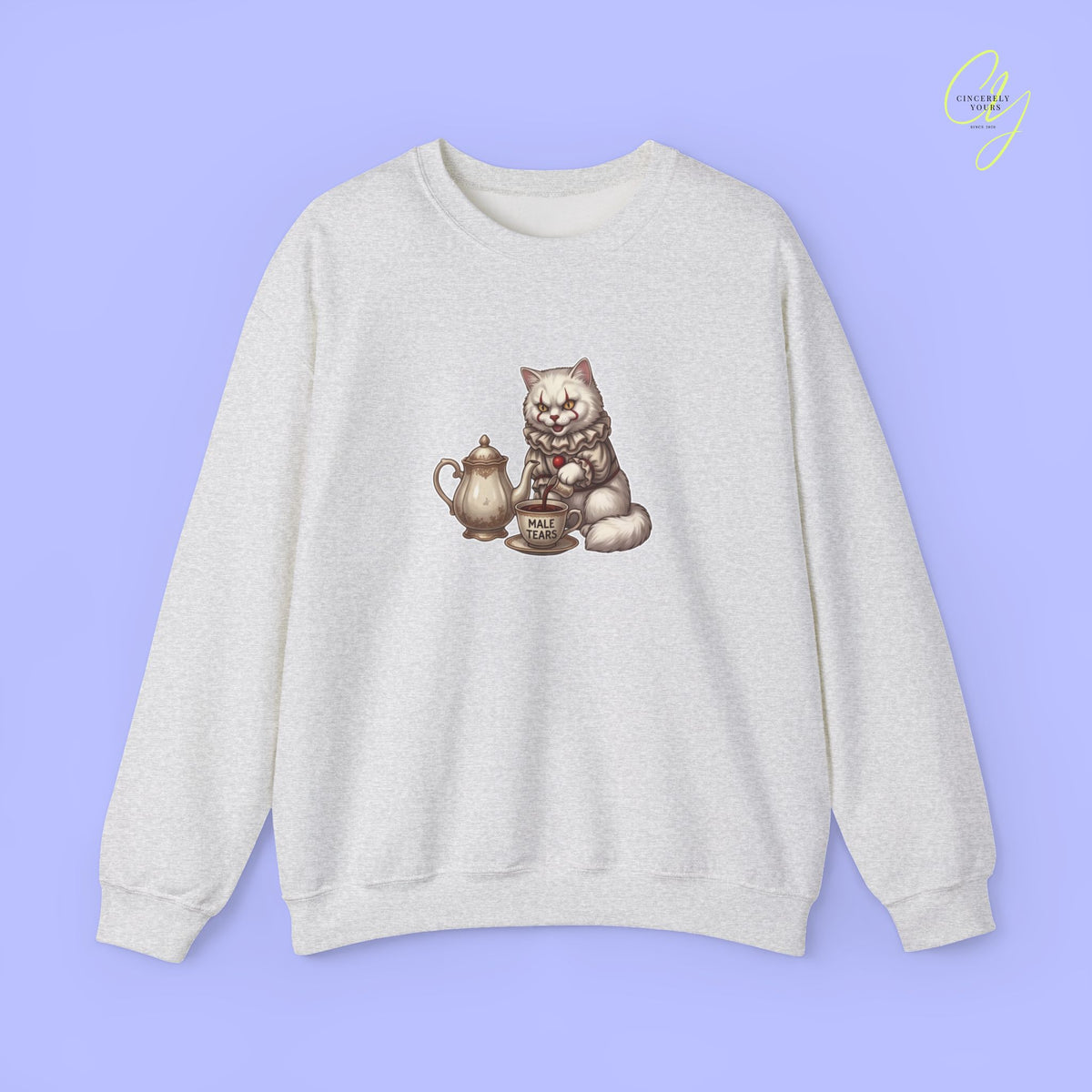 Cat Sweatshirt | Male tears