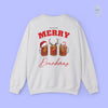 Christmas Sweatshirt | Merry Drunkmas mulled wine