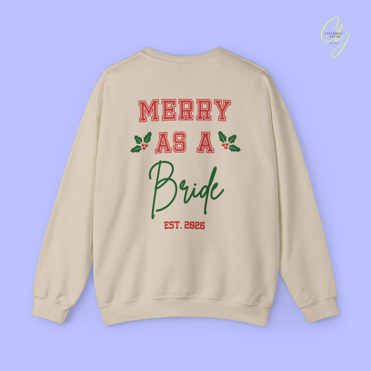 Braut-Sweatshirt | Merry as a Bride
