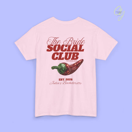 The Bride Social Club JGA Shirt Disco Chilli - Vintage Braut T-Shirt