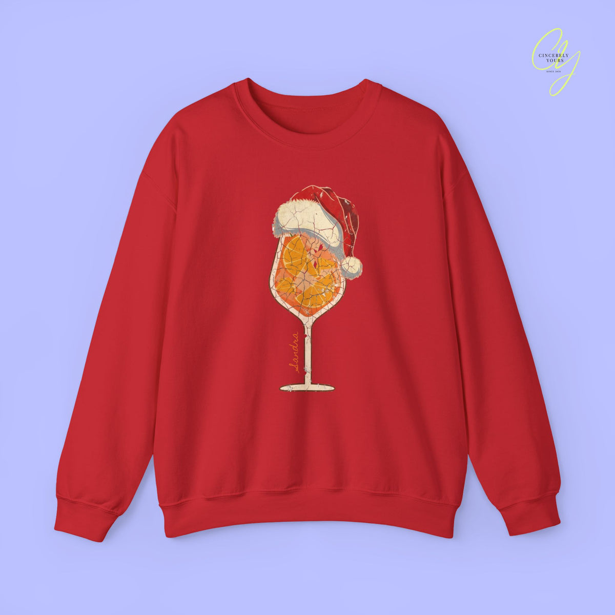 Christmas Sweater | Vintage Spritz Cocktail
