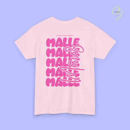 Mallemaus Shirt | Malle Maus pink bubble font