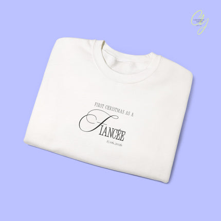 Bride Sweatshirt | First Christmas as a Fiancée