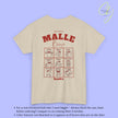T-shirt Mallemaus Malle - T-shirt de soirée Bingo Party Malle Maus Imprimé dos Jeu de soirée (Personnalisable)