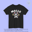 T-shirt Mallemaus Malle - Souris Musclée Chope de bière Sac banane (V2)