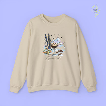 Apres Ski Sweatshirt | Espresso Martini Mountains