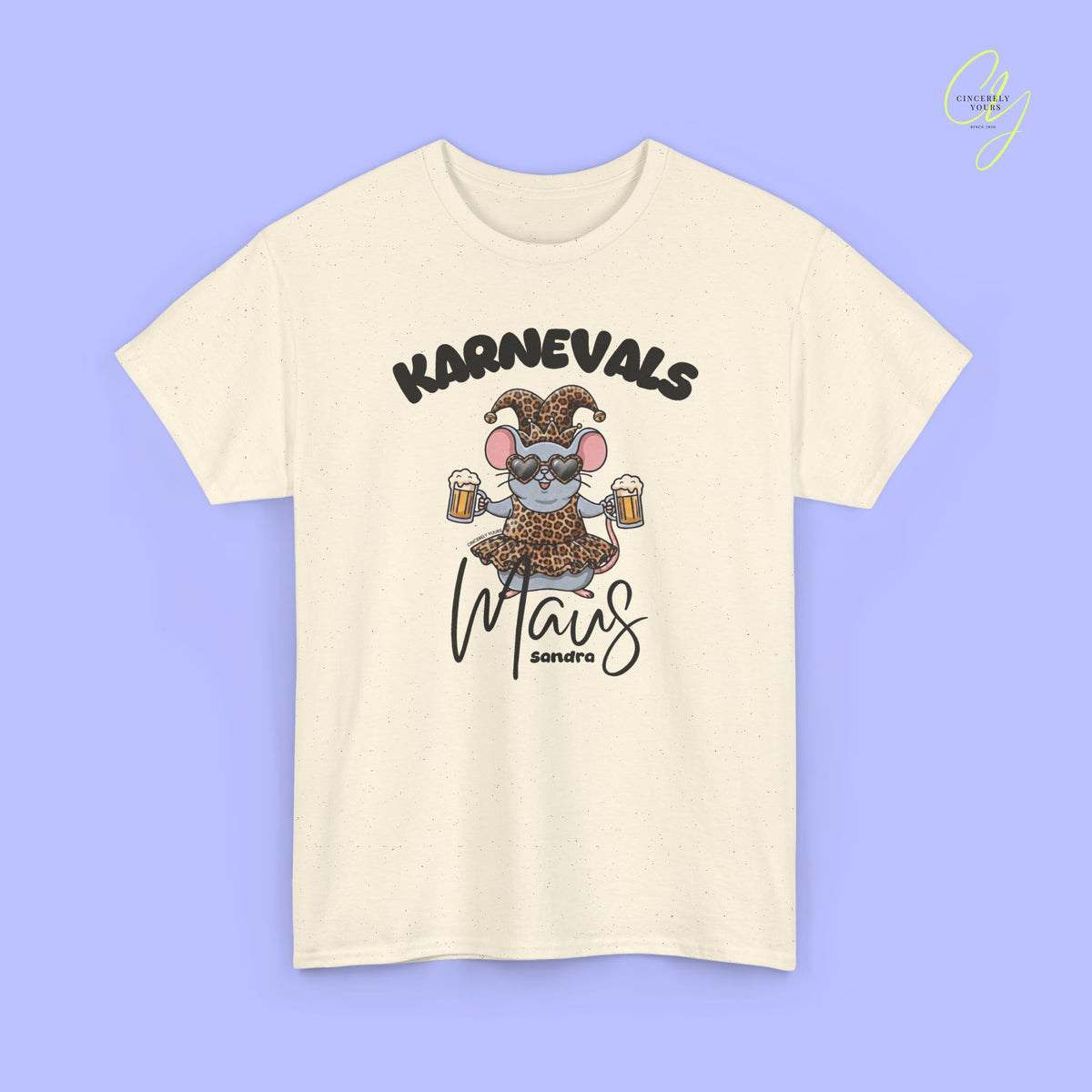 Karneval Shirt | Karnevals Maus Leopard