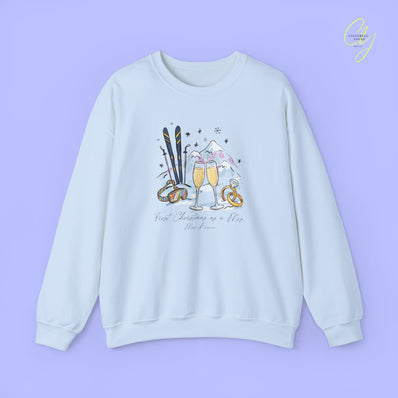 Bride Sweatshirt | First Christmas as a Mrs.