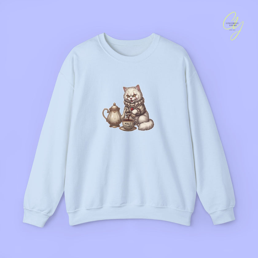 Cat Sweatshirt | Male tears