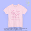 JGA Shirt Lucky in Love Las Vegas Style Bachelorette Party