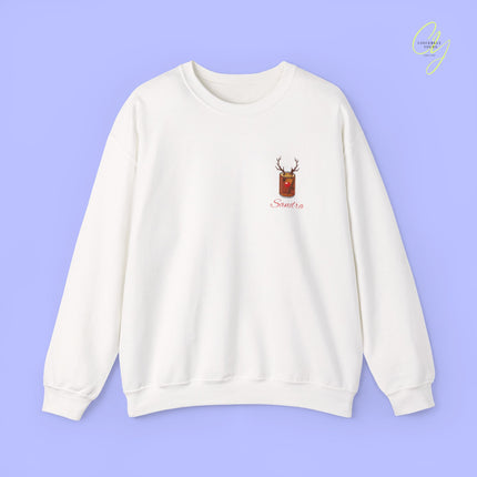 Christmas Sweatshirt | Merry Drunkmas mulled wine