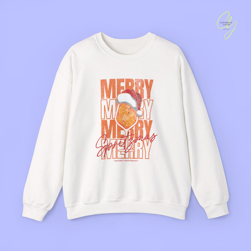 Christmas Sweatshirt | Merry Spritzmas