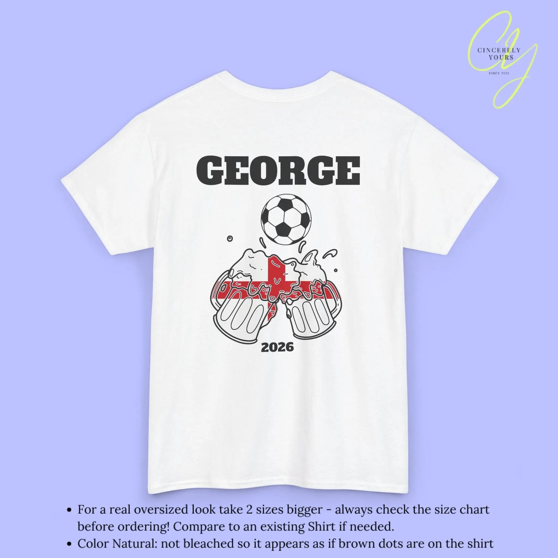 VIPwees, England '90 Football Legends, Mens Sporting Caricature VIPwees, England '90 Football Legends, Mens Sporting Caricature