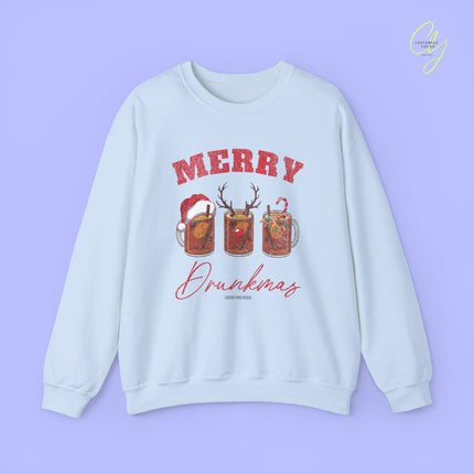 Christmas Sweatshirt | Merry Drunkmas Glühwein