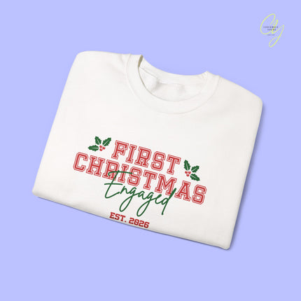Bride Sweatshirt | First Christmas engaged
