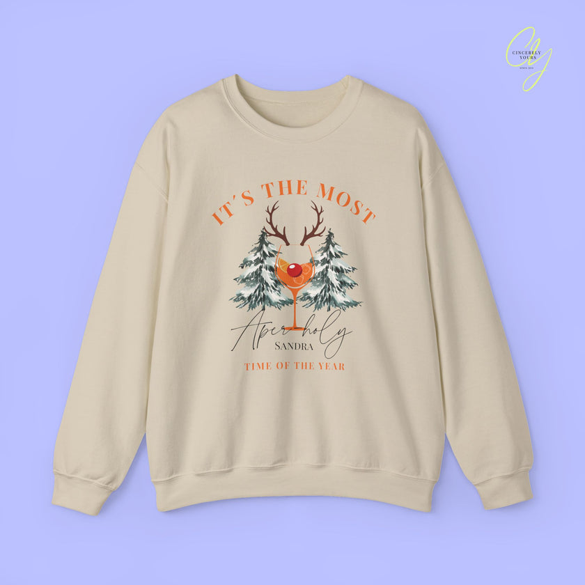 Christmas Sweatshirt | Its the most aper-holy time of the year