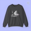 Cat Sweatshirt | Smoking cat street champagne