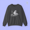 Cat Sweatshirt | Smoking cat street champagne
