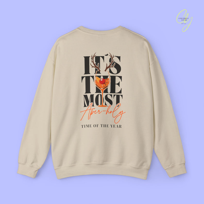 Christmas Sweatshirt | Its the most aper-holy time of the year