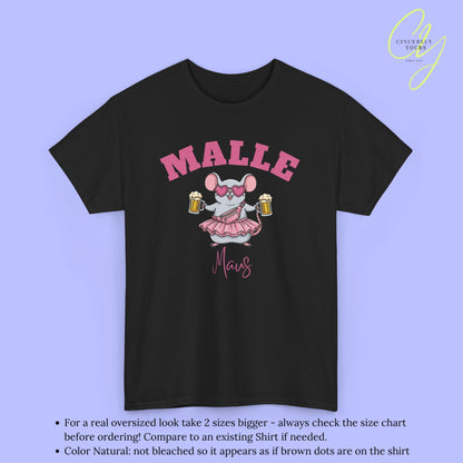 Malle Party Shirt — Malle Party Maus Bierkrug Bauchtasche (Customizable) Cincerely Yours