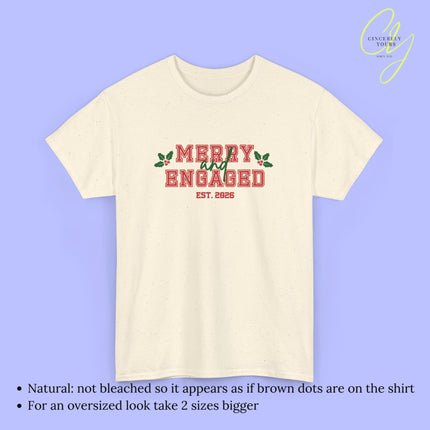 Bride Shirt | Merry and engaged