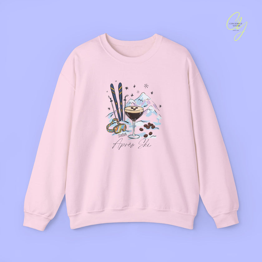 Apres Ski Sweatshirt | Espresso Martini Mountains